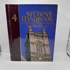 Student Handbook College & University Edition What Happened When Hardcover